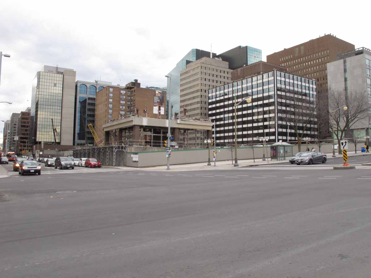 Remains of Lorne Building on Elgin Street