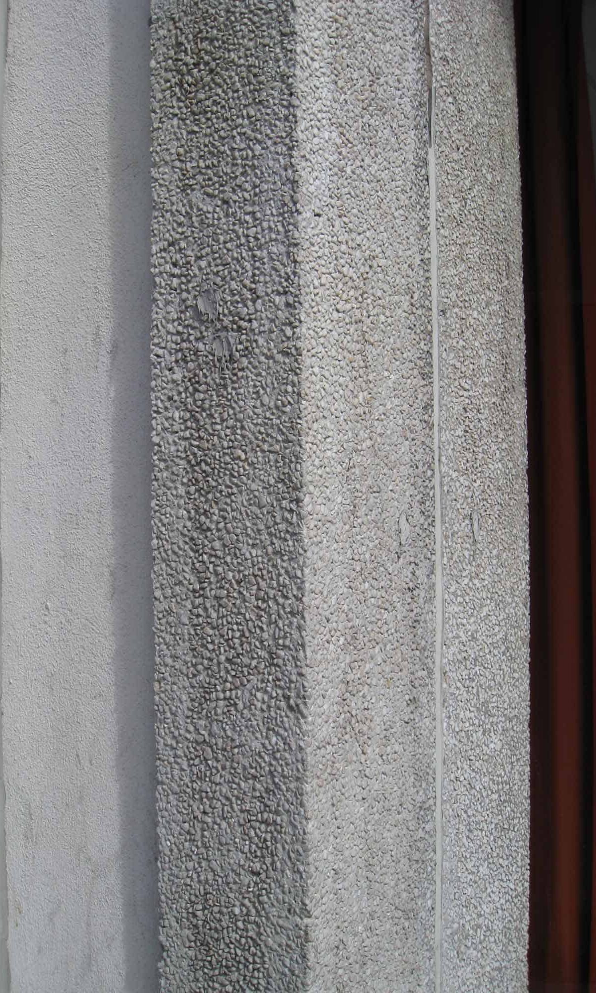 Precast concrete detail at columns