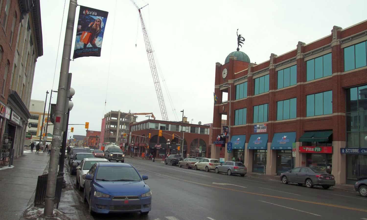 Dalhousie looking north