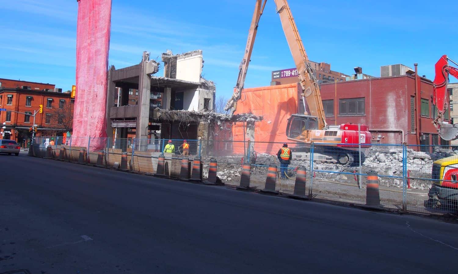 Looking North on Dalhousie Street