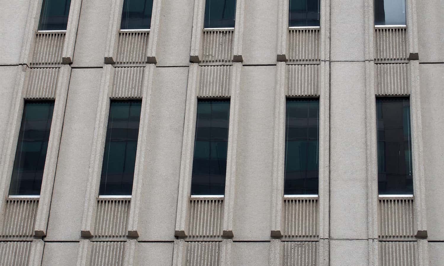 Albert Street precast concrete cladding detail